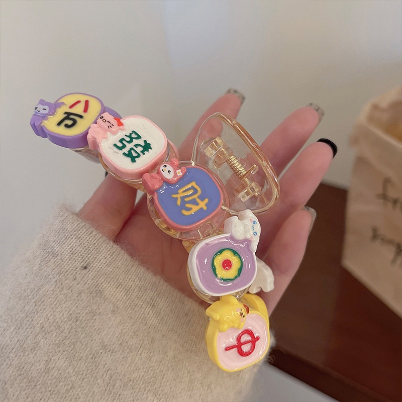 Kẹp Tóc Cỡ Lớn Thiết Kế Dễ Thương Cho Bé Gái