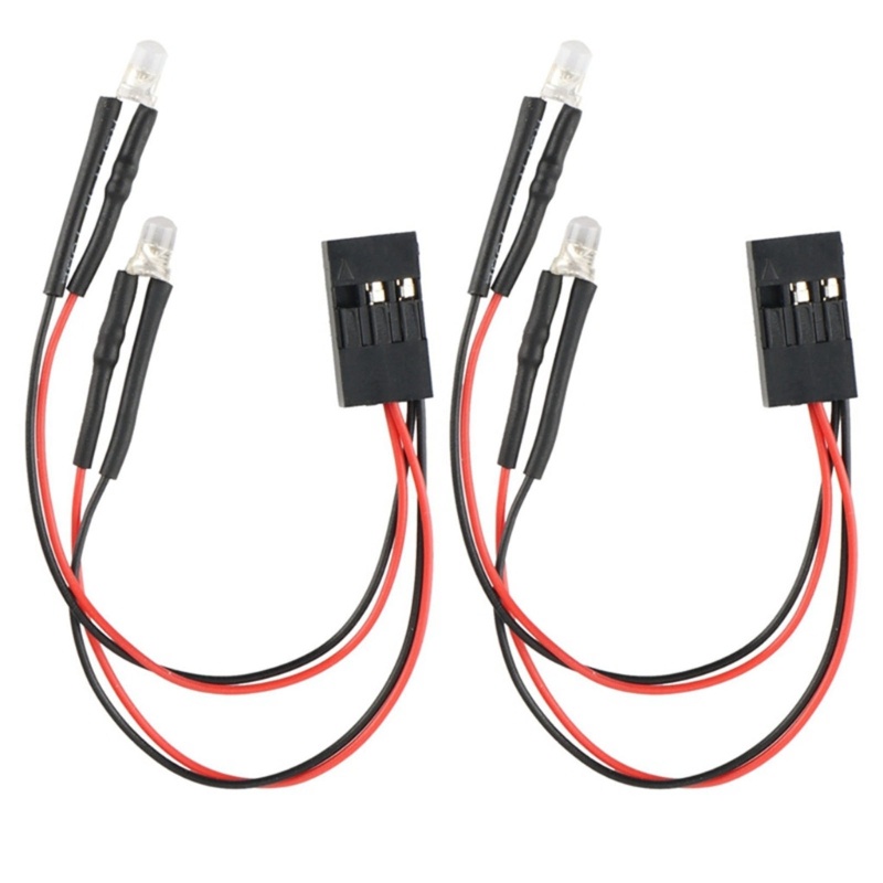 Bộ 2 Đèn Pha LED 4 Bóng Kèm Điều Khiển Từ Xa Cho Xe Hơi Điều Khiển Từ Xa 1: 24