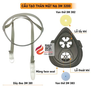 [GIÁ SỈ] Mặt nạ phòng độc 3200