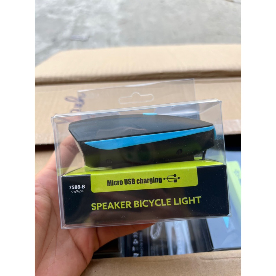 Đèn xe đạp thể thao loại 1 siêu sáng có còi pin sạc usb led T6 chống nước  loại cao cấp nhất