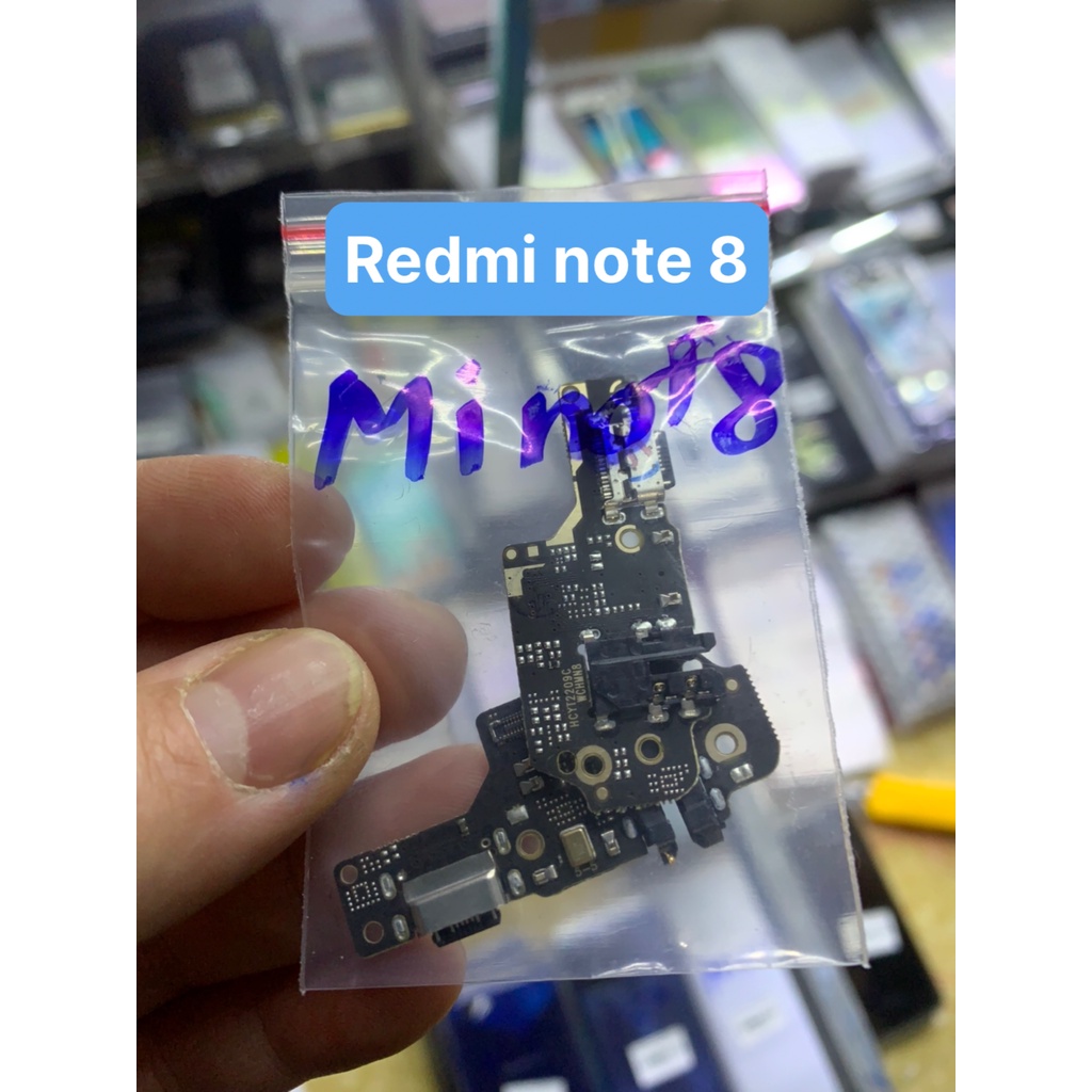 Cụm bo sạc, chân sạc xiaomi redmi note 8 hàng zin