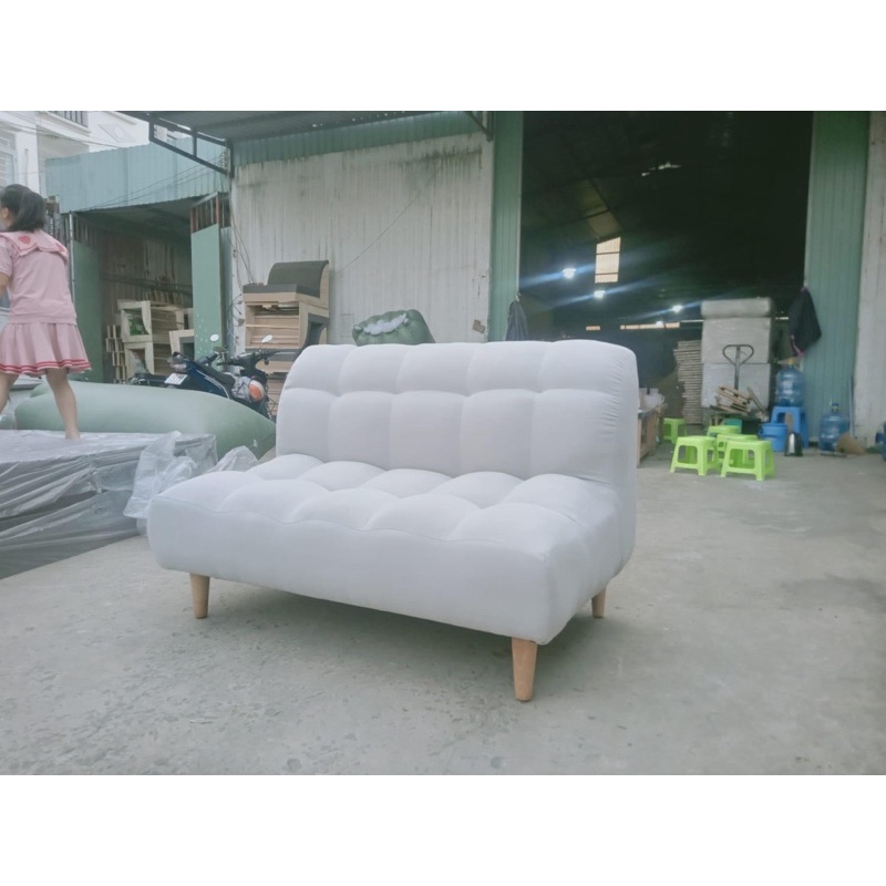Ghế Sofa Tamy Dài 1m2 - Sofa Ú Béo Phong Cách Hàn Quốc Vải Nỉ