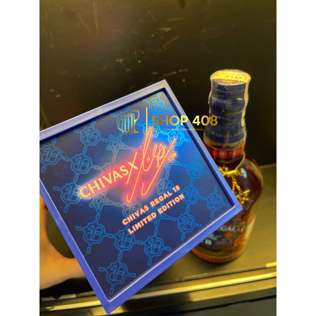 RƯỢU CHIVAS 18 LISA  Limited Edition 700ml - Phiên bản cực kì giới hạn
