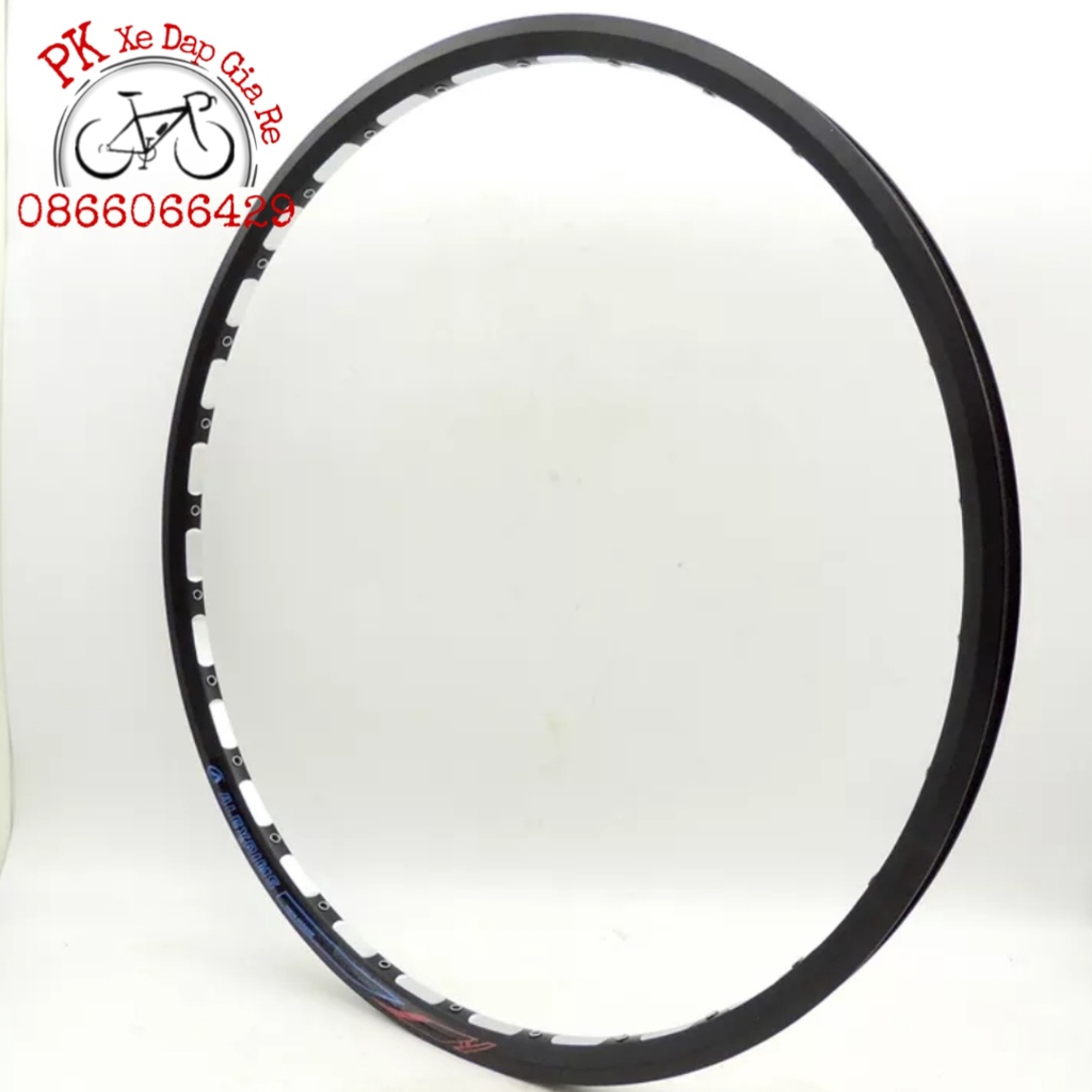 Vành nhôm xe đạp MTB 27.5 inch 28 lỗ cao cấp, Vành nhôm 2 lớp Alexrims lỗ căm có khuyên đồng, Vành xe đạp 27.5inch 28 lỗ