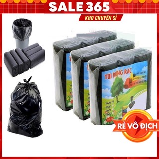 Túi Rác Tự Phân Hủy - Bao Rác Đen Kích Thước Lớn 55*65 cm