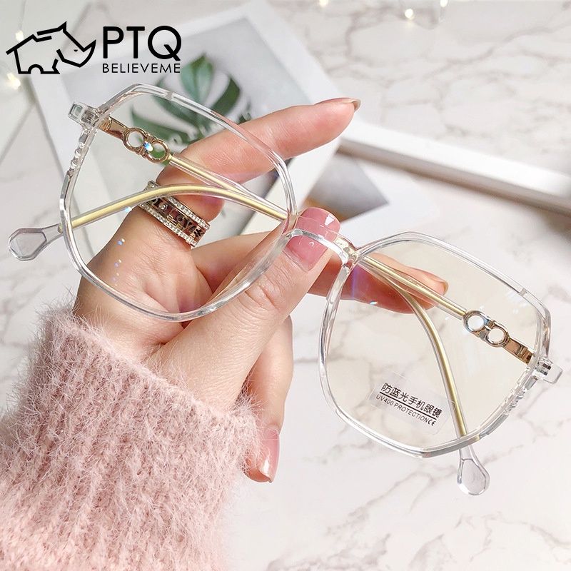 Mắt Kính Chống Ánh Sáng Xanh Thời Trang Hàn Quốc 2022 Cho Nữ