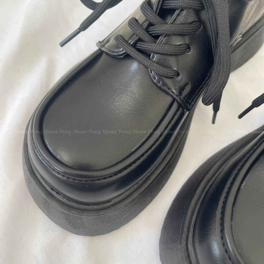 Giày Oxford Pong Shoes phong cách basic, dễ thương _FULL BOX - Mã 1502