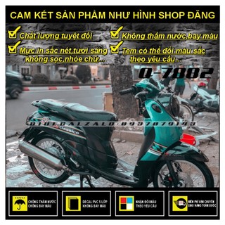 Tem rời mio fino classico mẫu chữ s thái zin - bi decal