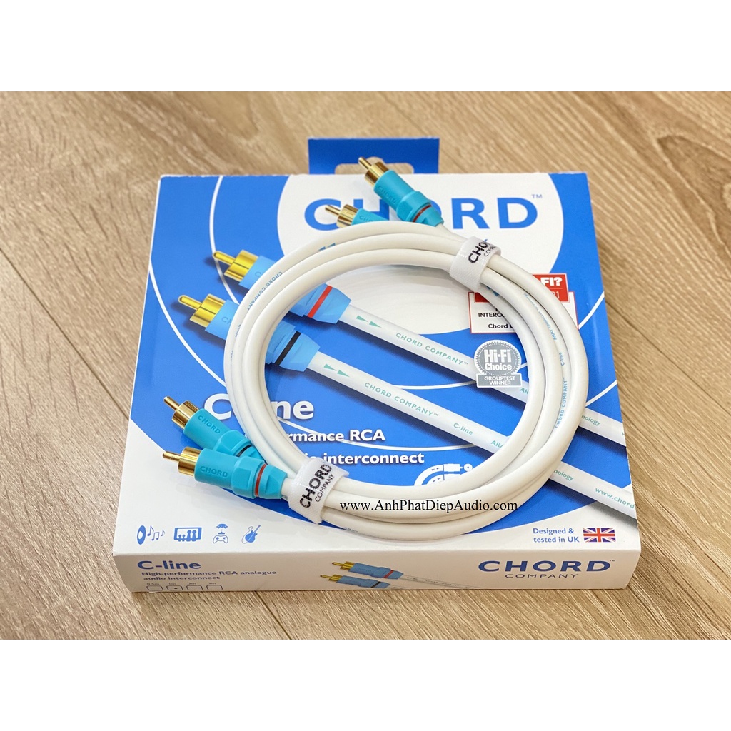 Dây tín hiệu CHORD C-line Analogue RCA