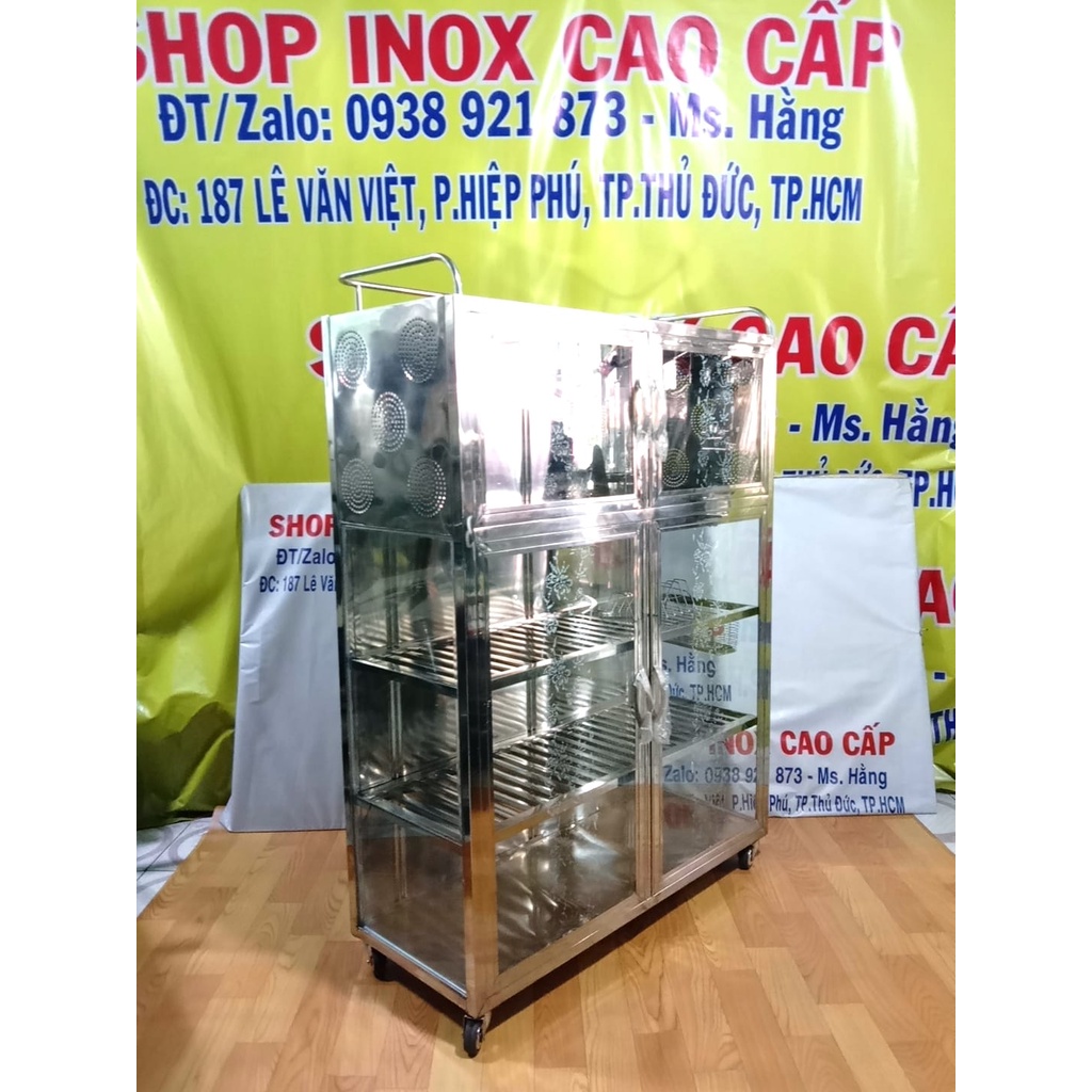 - Tủ Úp Chén Bát Soong Nồi- Tủ bếp INOX Cao Cấp - Mã: B1014I  –