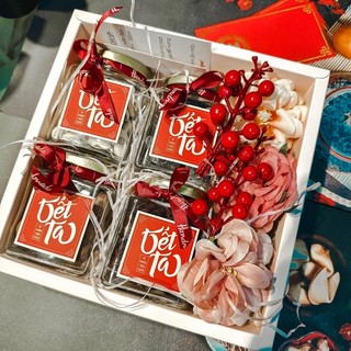 Set trà tết vạn lộc