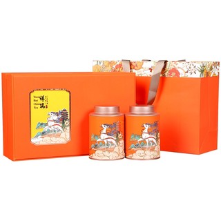 Set 2 hũ trà ô long wuyi cao cấp set quà tặng người thân đối tác sang trọng - mộc trà 98