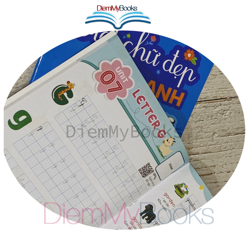 Sách Lớp 1- Vở Luyện viết chữ đẹp tiếng Anh My Phonics grade 1 Vừa Tặng Sticker Khen Thưởng