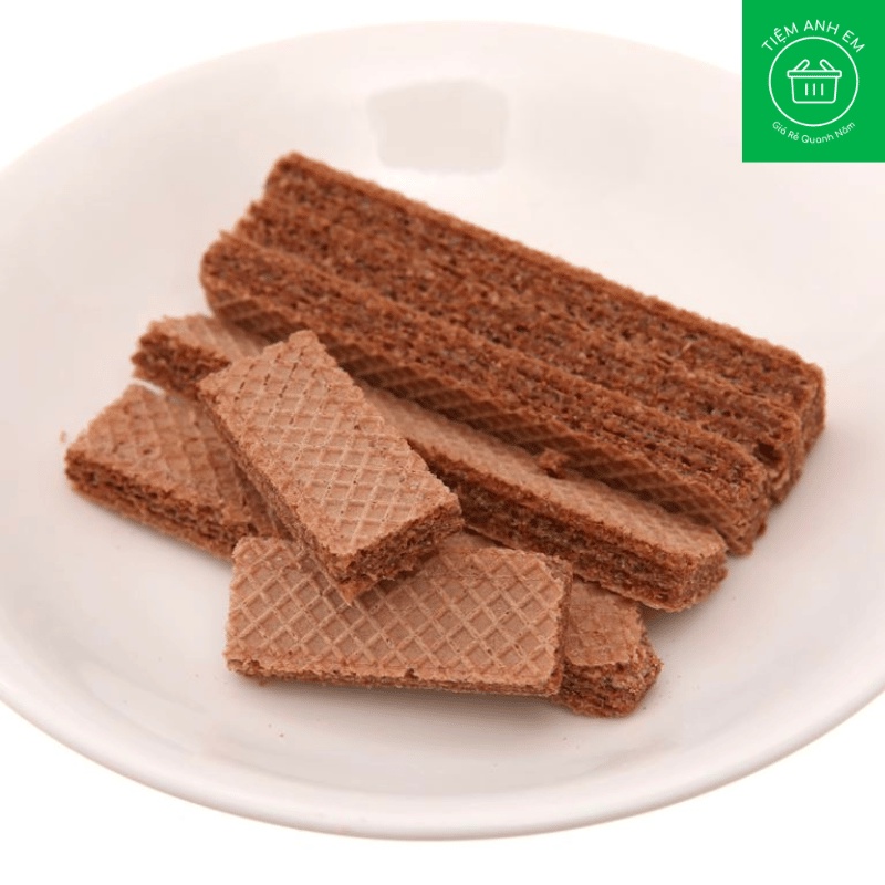 Bánh xốp Richoco Nabati Chocolate Cream Wafer gói 50g - Các Vị