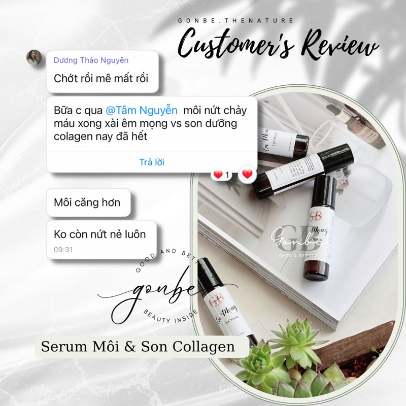 SERUM DƯỠNG MÔI / 𝑬̂𝒎 𝑴𝒐̣𝒏𝒈