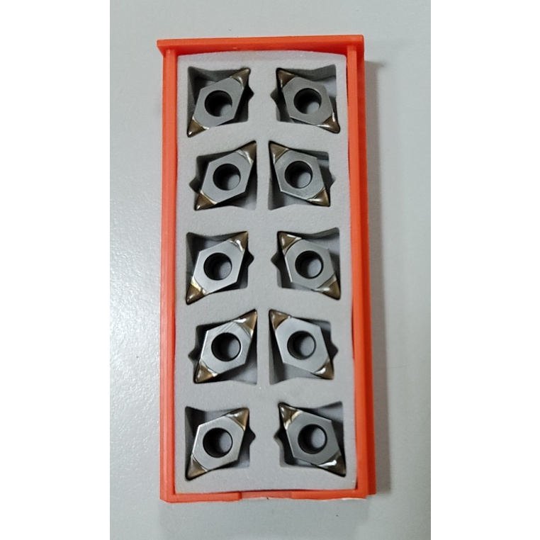 Một mảnh tiện thép cứng, sau nhiệt CBN, mảnh tiện, mảnh phay nhôm PCD.