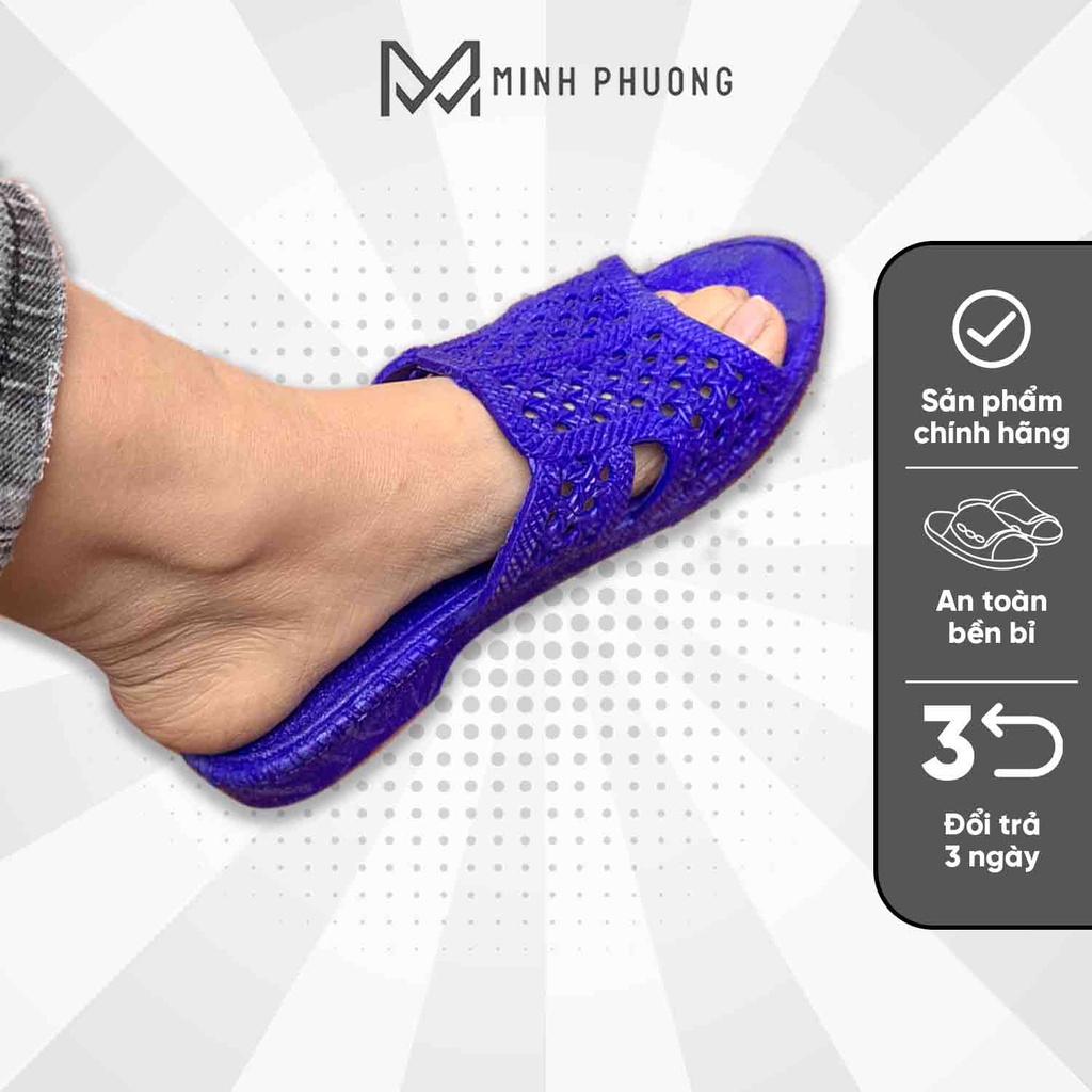 Déo tổ ông nhiều màu dày xịn  tại xưởng, dép nhựa mang trong nhà