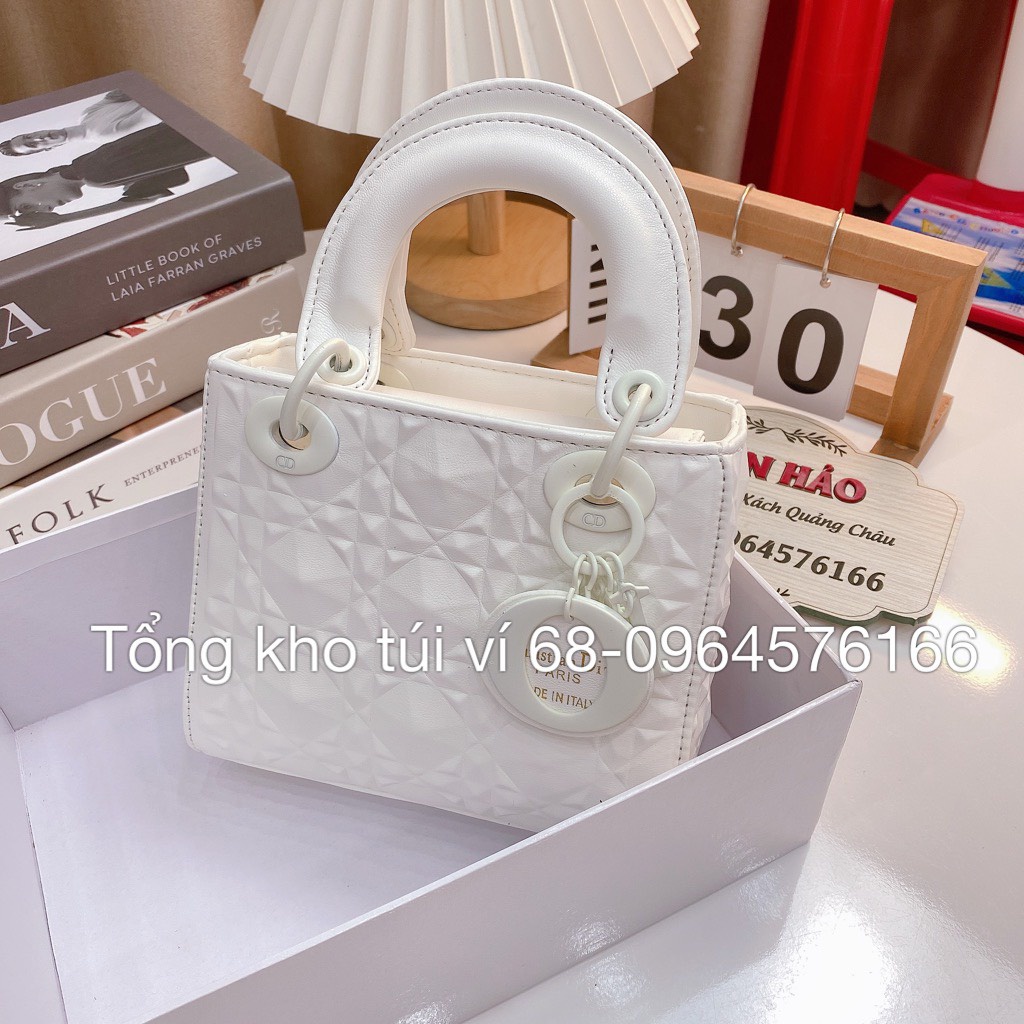 Túi Xách Nữ CD Da Bóng Full Màu Size 18 Cm Tặng Kèm Khăn Hãng di0Hàng Cao Cấp Fullbox Đeo Chéo Đeo Vai Sang Chảnh MSP429