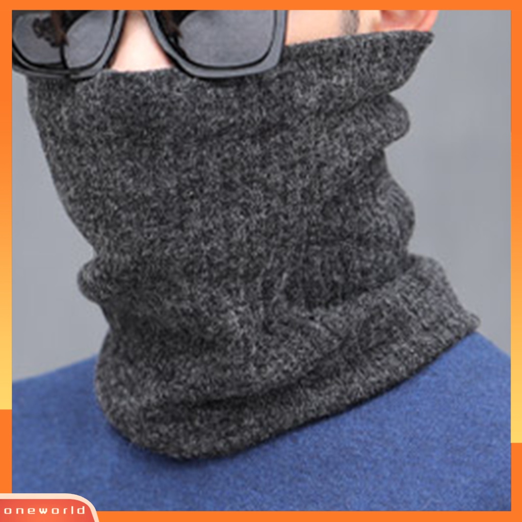 Đồ Chơi Ow Ow Ow Ow Ow Độc Đáo|Khăn Choàng Cổ Unisex Dệt Kim Co Giãn Cao Màu Sắc Trơn Dùng Khi Trượt Tuyết Mùa Đông