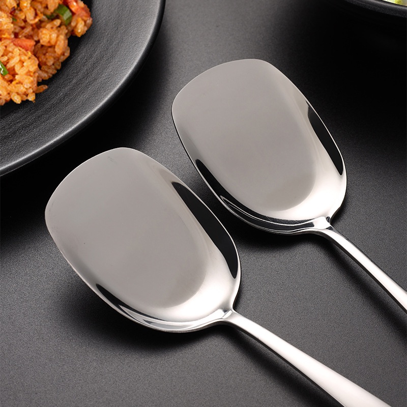 Muỗng Ăn Súp Bằng Thép Không Gỉ 304 Cao Cấp