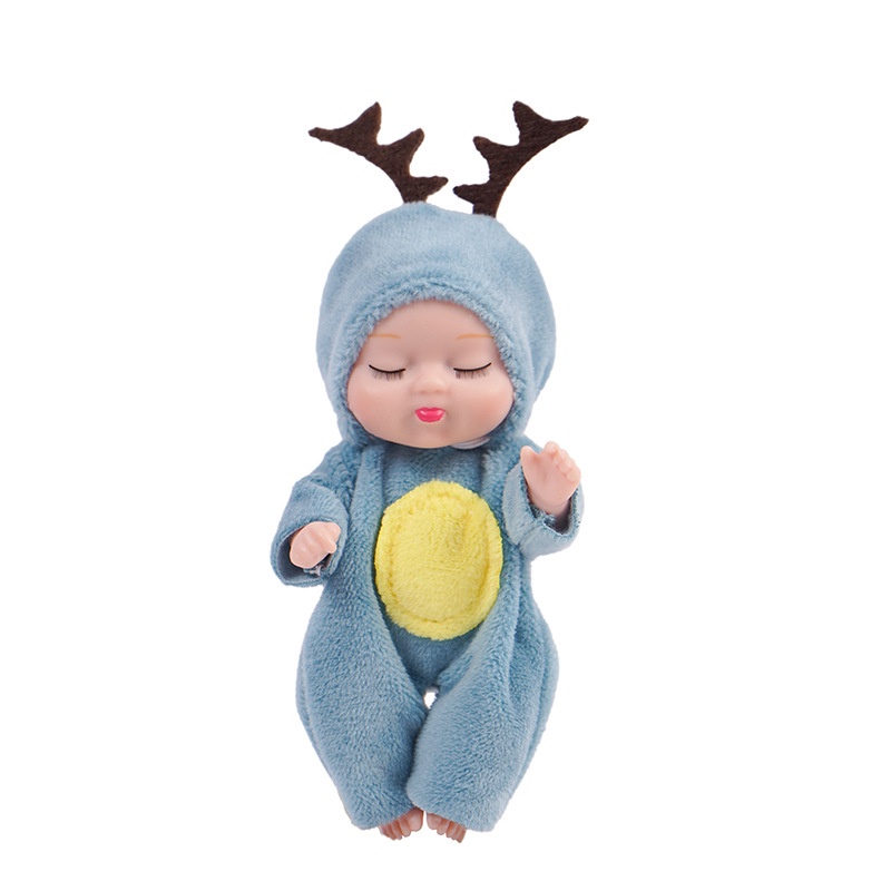 Hộp Quà Set 6 Búp Bê Em Bé Sơ Sinh Đáng Yêu Cho Bé