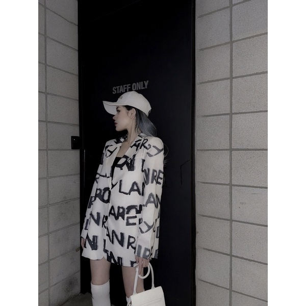 Áo blazer chữ 2 lớp