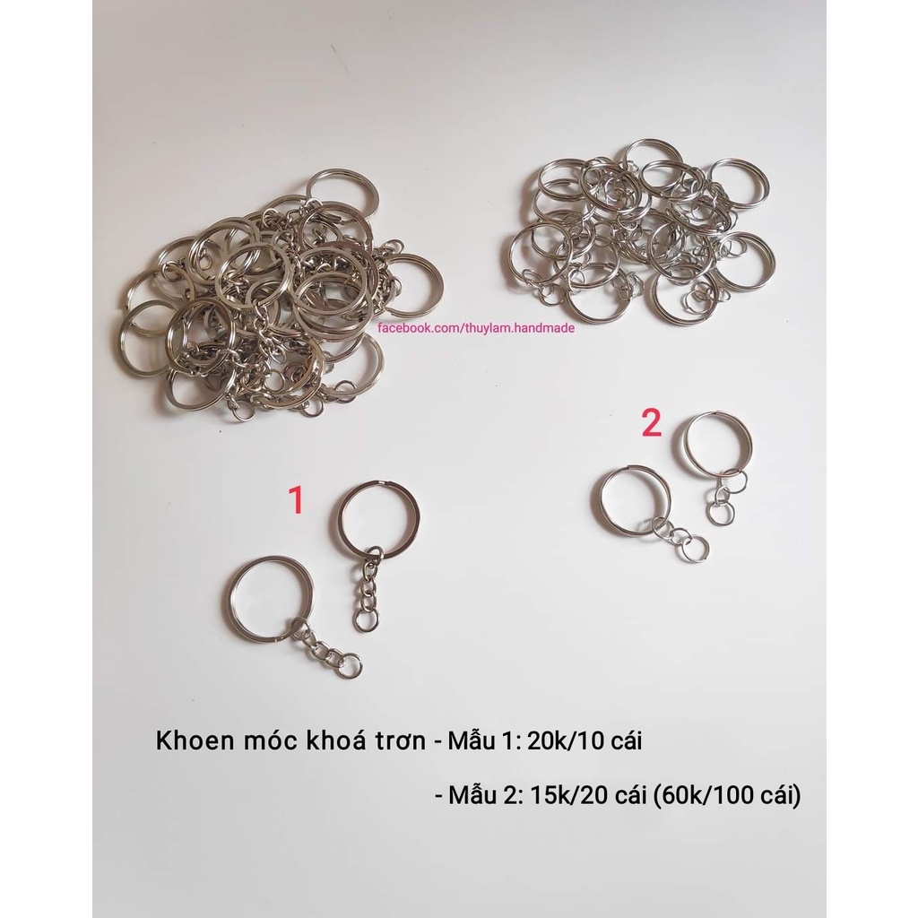 Khoen móc khóa trơn