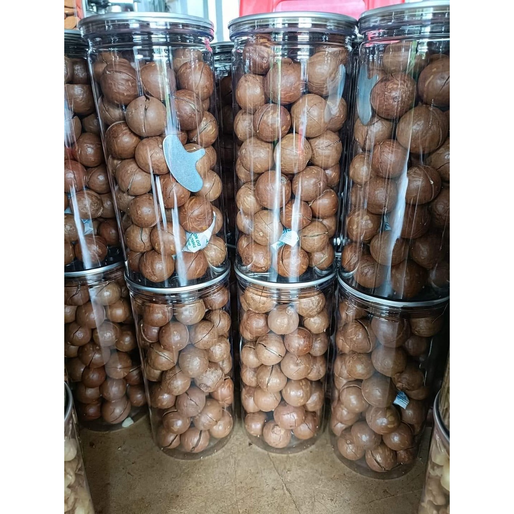 500gr Hạt Macca hạt Mắc ca sấy nứt vỏ BẢO QUÂN size 2430