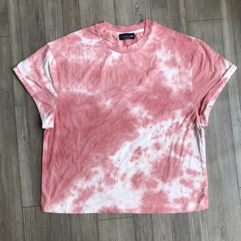 Áo thun nữ cotton loang màu vnxk