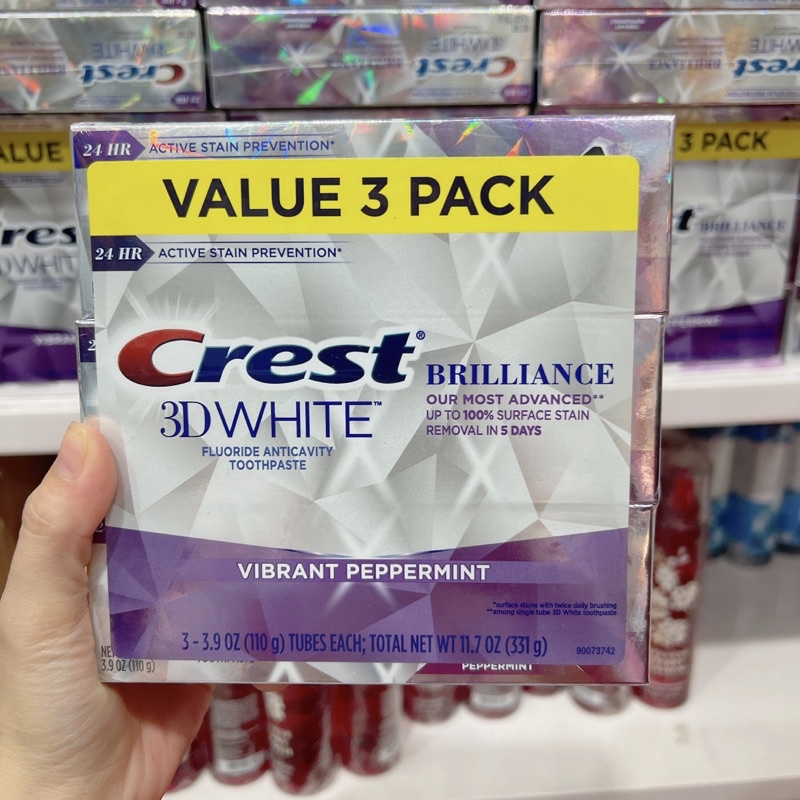 KEM ĐÁNH RĂNG CREST 3D WHITE CỦA MỸ 147g