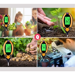 Máy Đo Độ PH Đất 4 Trong 1 (PH - Độ Ẩm - Ánh Sáng - Nhiệt Độ)