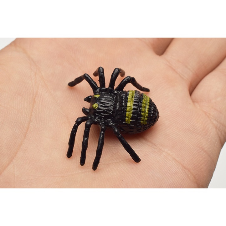 Đồ chơi con nhện giả bằng nhựa dẻo dễ thương cho bé