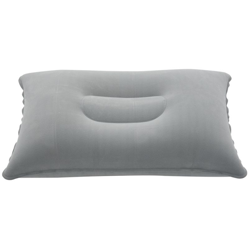 Gối Bơm Hơi Hai Mặt Có Thể Gấp Gọn Tiện Dụng Mang Theo Du Lịch / Máy Bay / Khách Sạn