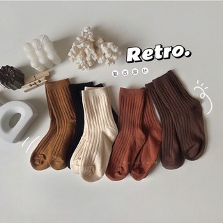 Set 3 đôi Tất boot đùi trơn cao cổ cho bé 1-5 tuổi hàng Quảng Châu Cao Cấp