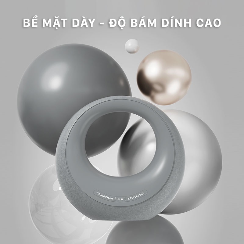 Tạ ấm, tạ chuông cao cấp, thiết kế ấn tượng lấy cảm hứng từ mặt trăng - FED-KB