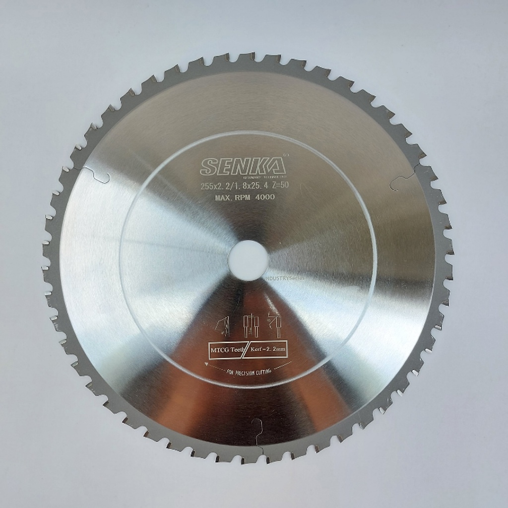 Lưỡi cắt sắt hợp kim 255mm 50 răng SENKA dùng cho Máy điều chỉnh tua chậm
