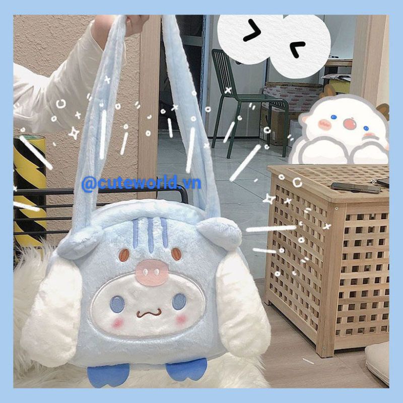 Túi đeo chéo - Túi xách Cinnamoroll Sanrio