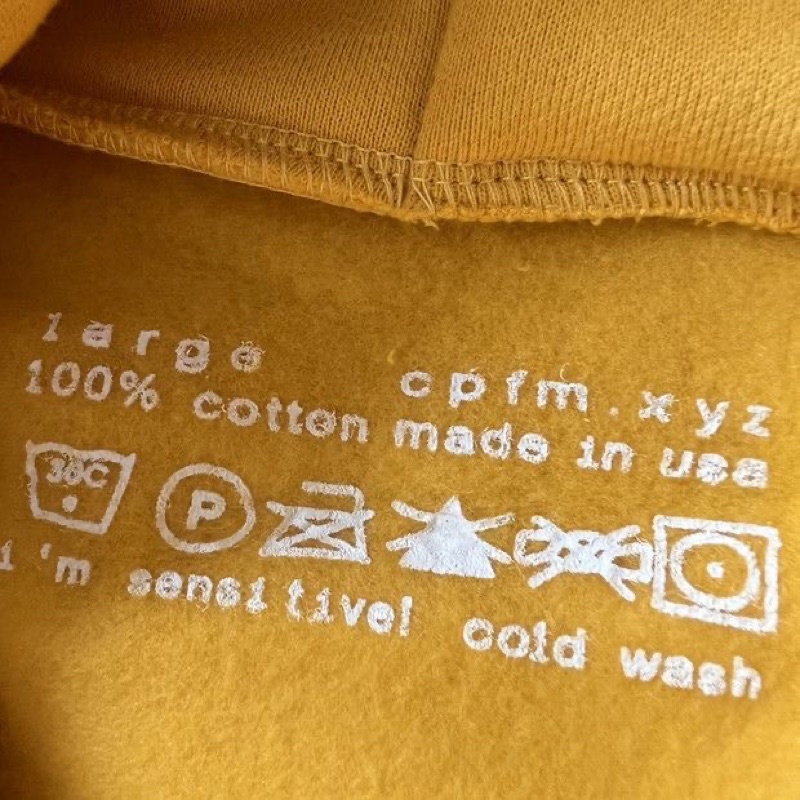 Áo Hoodie CPFM ye must be born again Form Boxy cao cấp