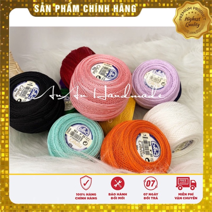 Sợi Cotton DMC Cebelia No20 - 50gr