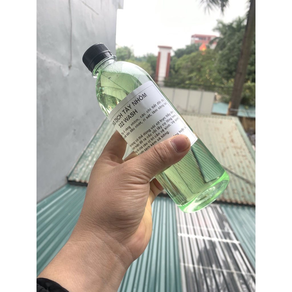 Dung dịch tẩy nhôm đầu bò lốc máy rỉ sét dầu nhớt làm sáng vệ sinh các chi tiết nhôm gang xe máy