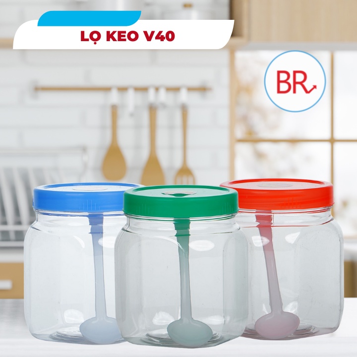 Lọ keo đựng gia vị, đường, muối Việt Nhật - Hộp nhựa đựng gia vị chắc chắn, bền đẹp tiện dụng 01766