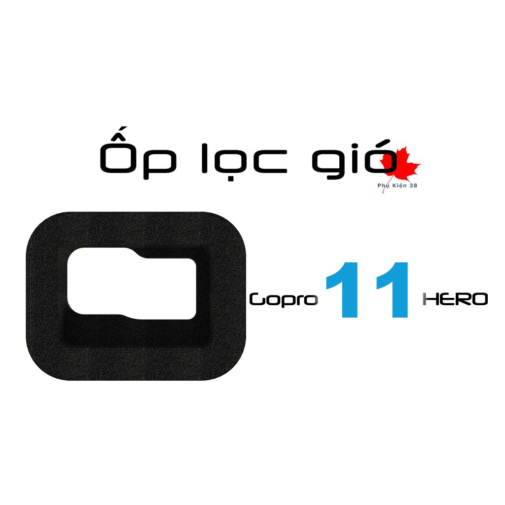 [ GOPRO 11 ] Ốp lọc gió cho gopro hero 11 - Bộ phụ kiện gopro 11