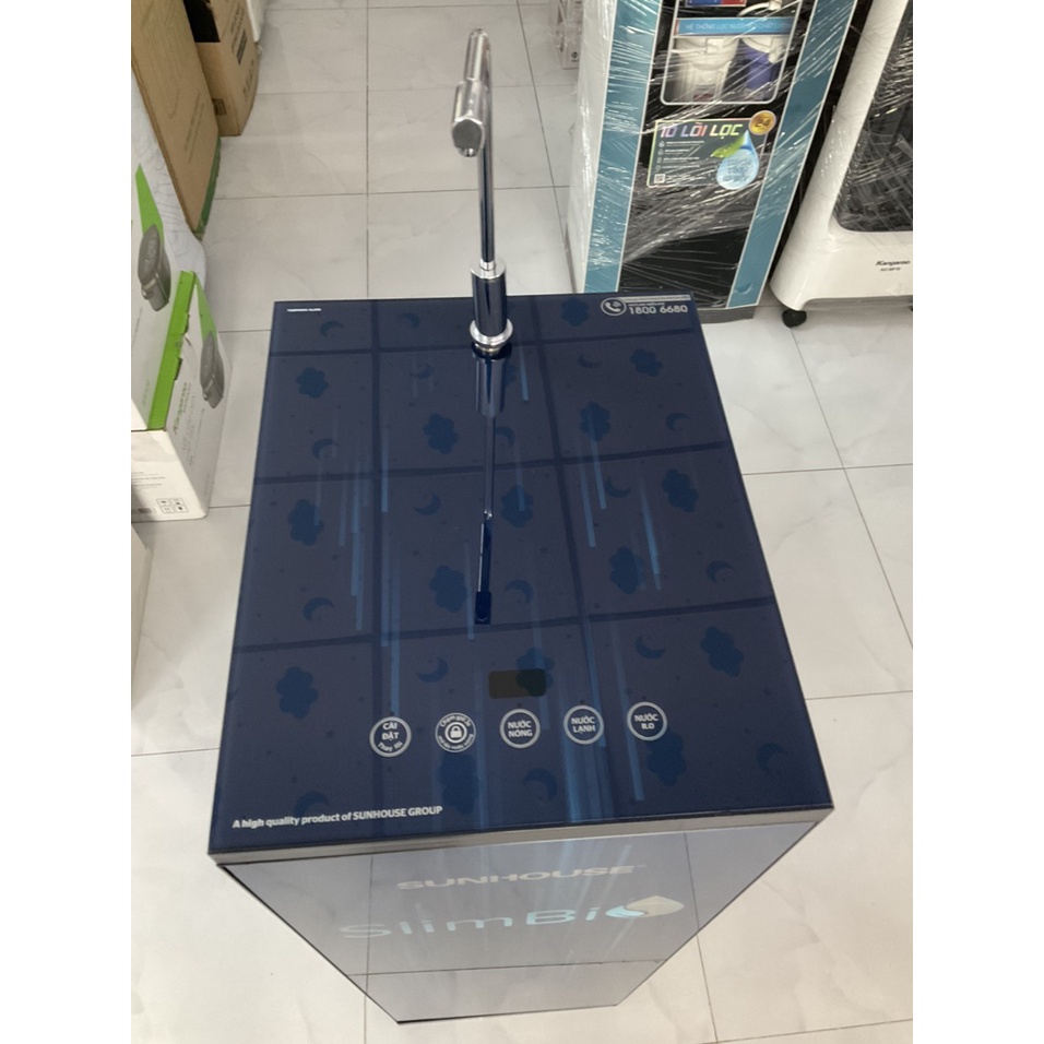 Máy lọc nước RO nóng nguội lạnh Sunhouse SHA76214CK-S 9 lõi - Hàng trưng bày