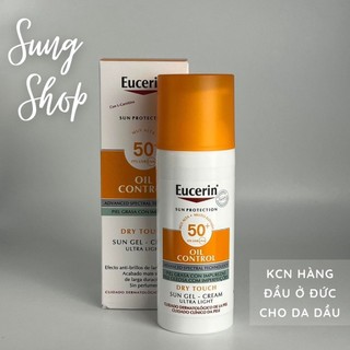 Kem Chống Nắng Eucerin Cho Da Nhờn & Mụn 50ml