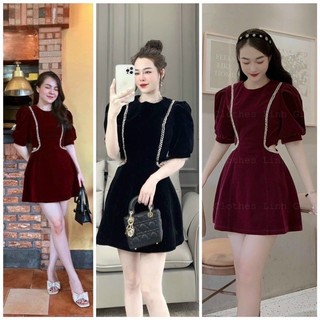 [HÀNG THIẾT KẾ] Đầm Tiệc Khoét Eo Đính Đá DT01