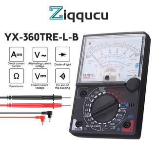 Đồng hồ vạn năng kỹ thuật số ziqqucu hiển thị dòng điện ac dc