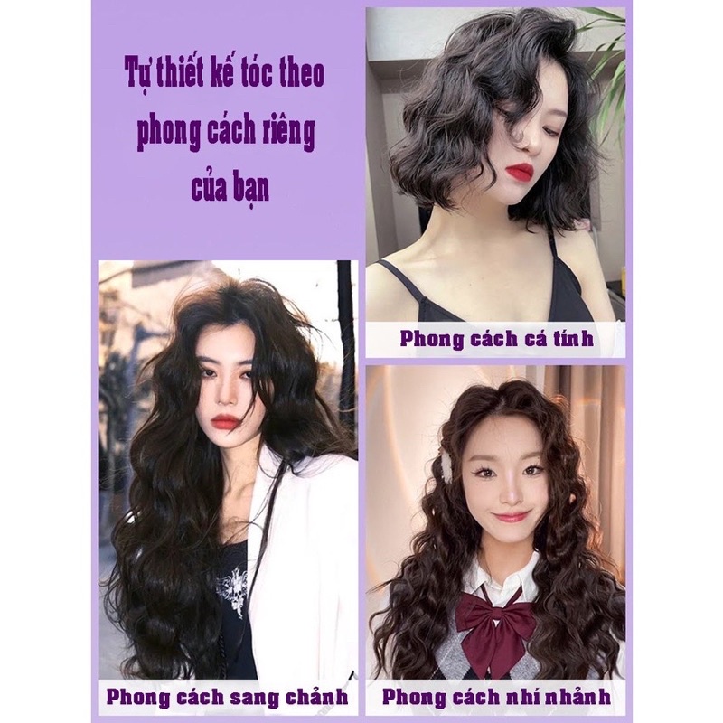 Máy dập tóc xoăn sóng nước S3 J-818 cao cấp rãnh sâu size 32mm mới nhất 2022