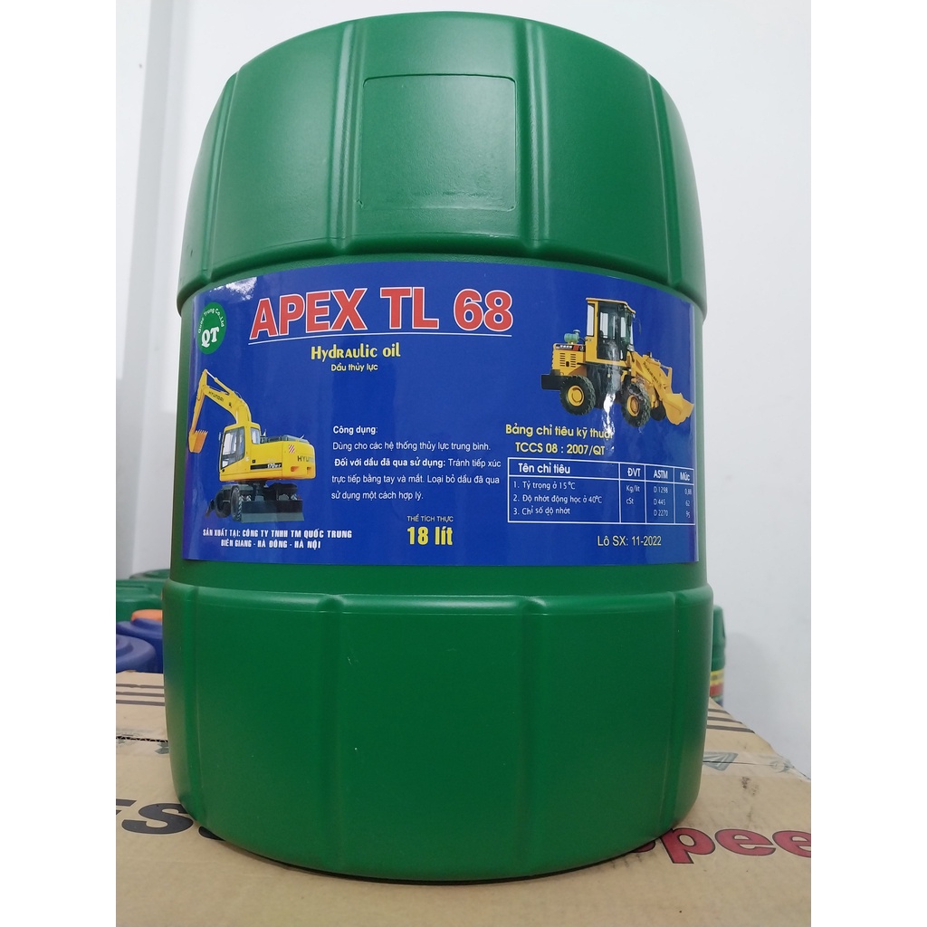 Hot Free Ship Extra * Dầu thủy lực APEC TL 68 18 lít
