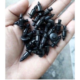 100 con ốc bấm dàn áo các dòng xe (ốc 6 ly)