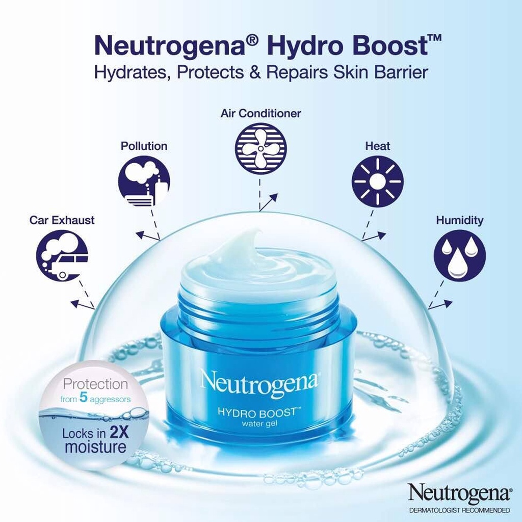 Kem Dưỡng Neutrogena Cấp Nước, Dưỡng Ẩm, Cho Da Mềm Mịn - Neutrogena Hydro Boost Water Gel 15g